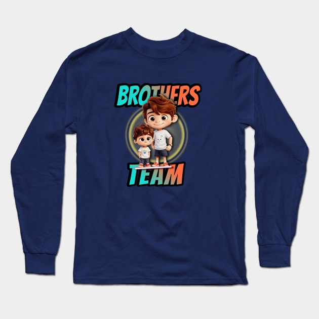 brothers team Long Sleeve T-Shirt by Gamoreza Dreams